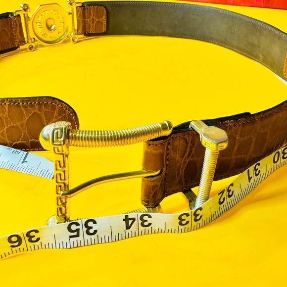 Franco Masotti Brown Leather Belt - Picture 11 of 14